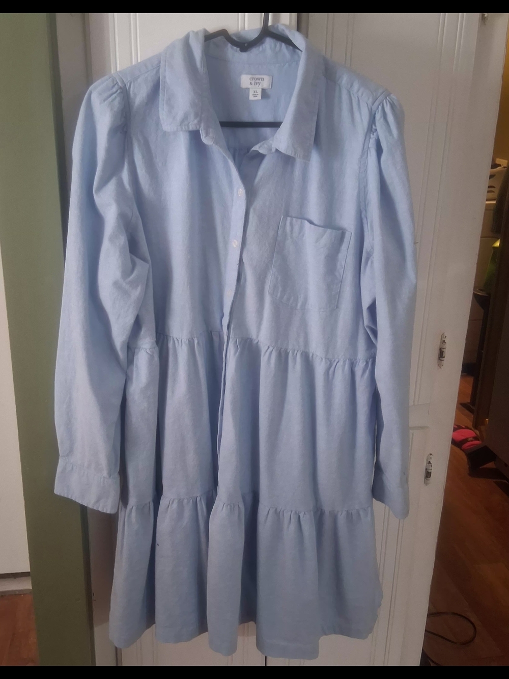 Crown & Ivy Tiered Dress Size XL